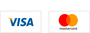 Secure payments we accept: Visa, Mastercard