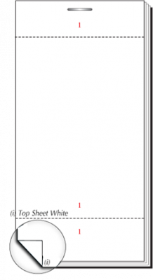 Restaurant Order Pad 50 Pads Per Box - Pad90-50